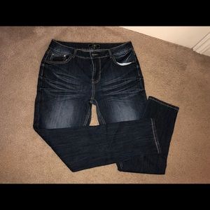 Cato size 14 blue jeans
